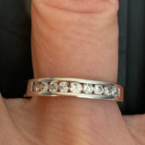 Jewelry - White gold channel setting diamond ring